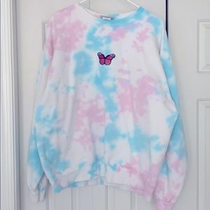 Tie Dye Crewneck Sweatshirt